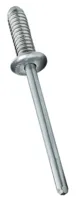 Rivet jenis grooved keluli karbon