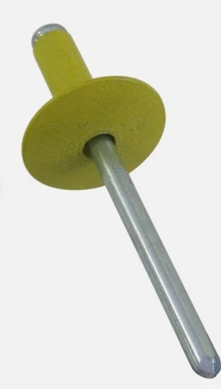 Rivet Buta Pop Kuning Kepala Besar